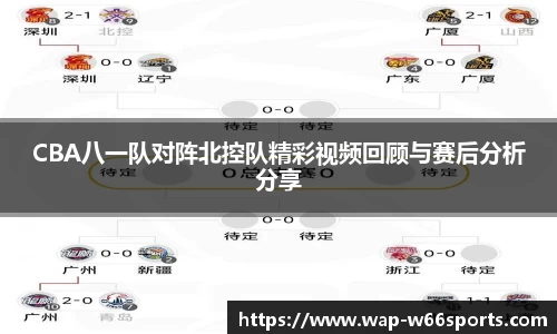 CBA八一队对阵北控队精彩视频回顾与赛后分析分享